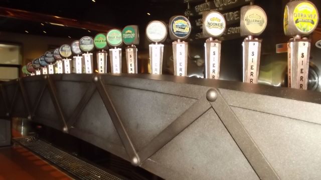 sierra beer taps